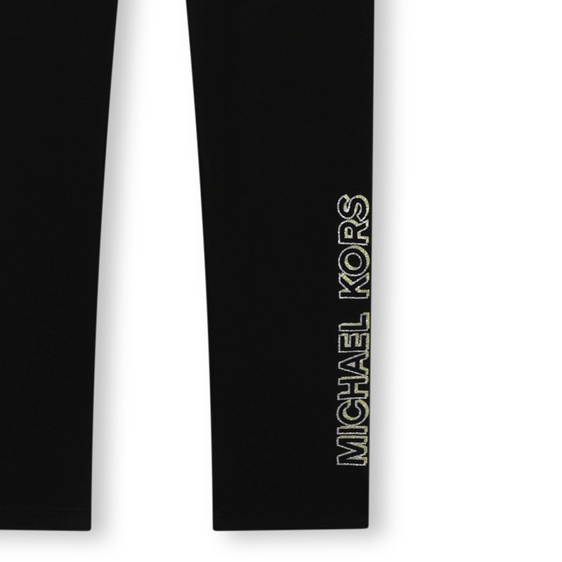 Legging met lovertjeslogo MICHAEL KORS 
                        GIRL