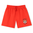 Zwemshort met tijgerprint KENZO KIDS 
                    BOY