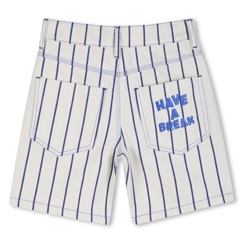 BERMUDA VAN VERFROMMELD MATERIAAL BILLIEBLUSH 
                        BOY