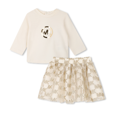 T-shirt en rok set MICHAEL KORS MEISJE