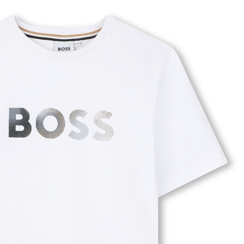 T-SHIRT MET KORTE MOUWEN BOSS 
                        BOY