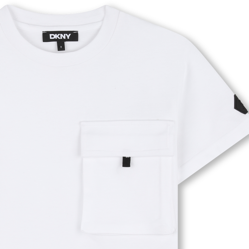 T-SHIRT MET KORTE MOUWEN DKNY 
                        UNISEX
