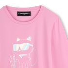 T-shirt met lange mouwen KARL LAGERFELD KIDS 
                    MEISJE