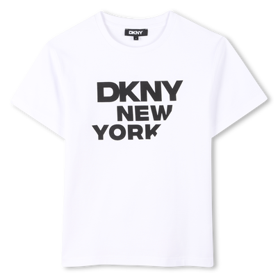 Katoenen T-shirt korte mouwen DKNY UNISEX