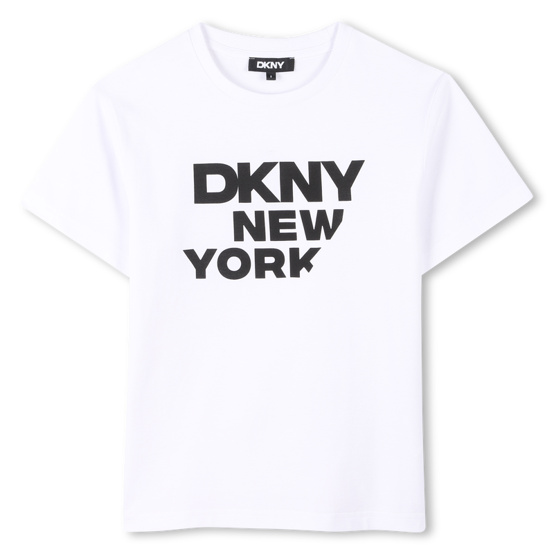 Katoenen T-shirt korte mouwen DKNY 
                        UNISEX
