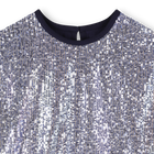 Bi-materiaal jurk BILLIEBLUSH 
                    GIRL