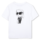 T-shirt met korte mouwen KARL LAGERFELD KIDS 
                    JONGEN