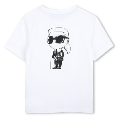 T-shirt met korte mouwen KARL LAGERFELD KIDS JONGEN