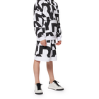 Bermuda van fleece katoen DKNY 
                    UNISEX