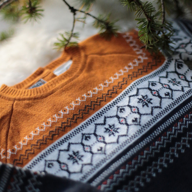 Trui met ingeweven motiefjes CARREMENT BEAU 
                        BOY