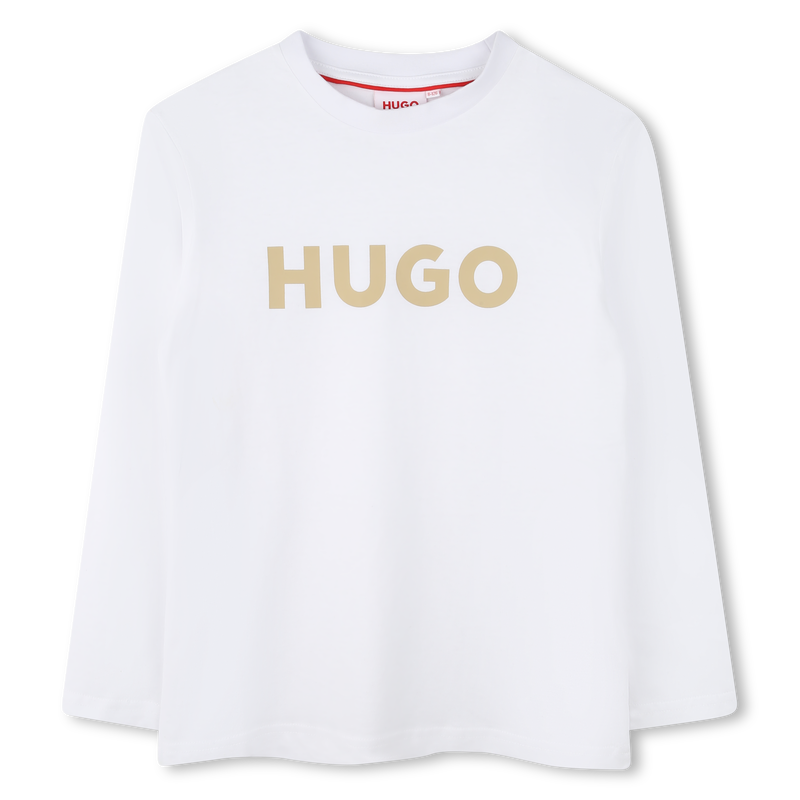 T-shirt met lange mouwen HUGO 
                        BOY