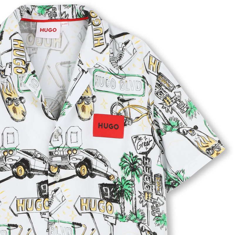 Overhemd met korte mouwen HUGO 
                        BOY