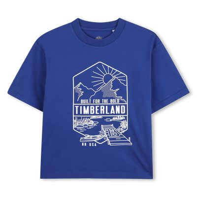 T-SHIRT MET KORTE MOUWEN TIMBERLAND BOY