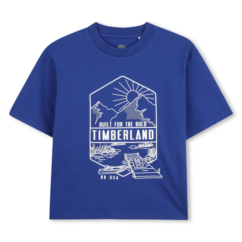 T-SHIRT MET KORTE MOUWEN TIMBERLAND 
                        BOY