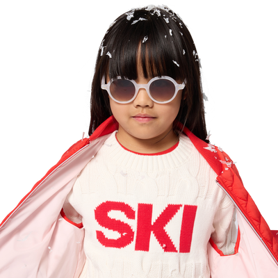 Sans manches donsjack. KIDS AROUND GIRL