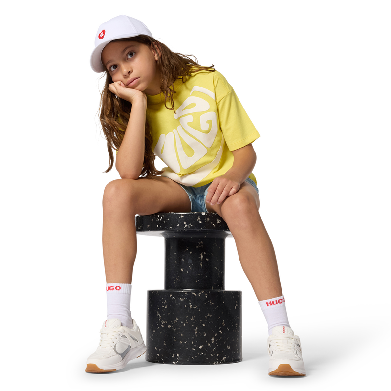 DENIM KORTE BROEK HUGO 
                        GIRL