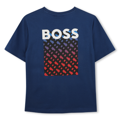 T-SHIRT KORTE MOUWEN BOSS JONGEN