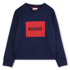 Sweater, MARINE, hi-res