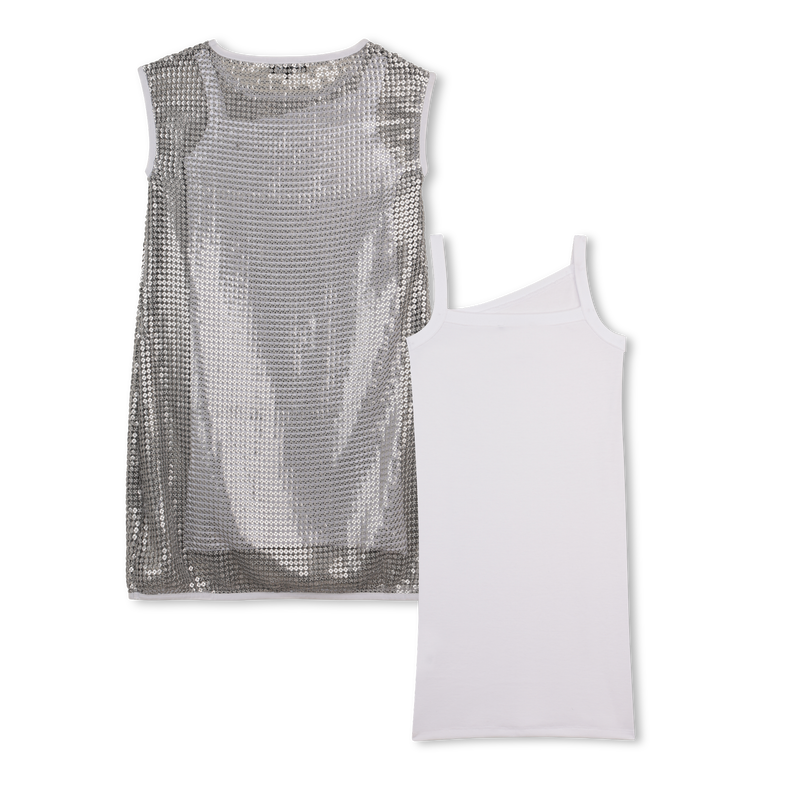 Jurk met korte mouwen DKNY 
                        GIRL