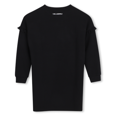 Langarm jurk KARL LAGERFELD KIDS MEISJE