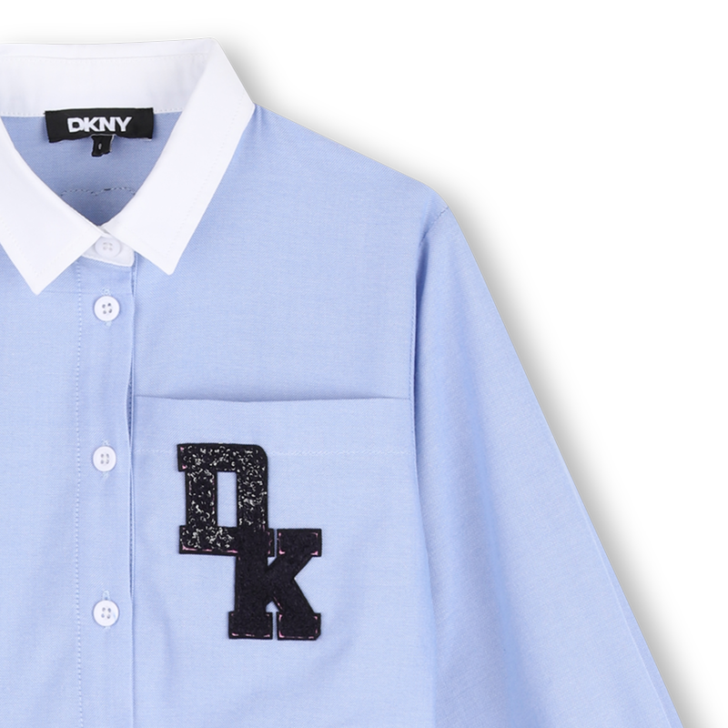 Langarm jurk DKNY 
                        GIRL