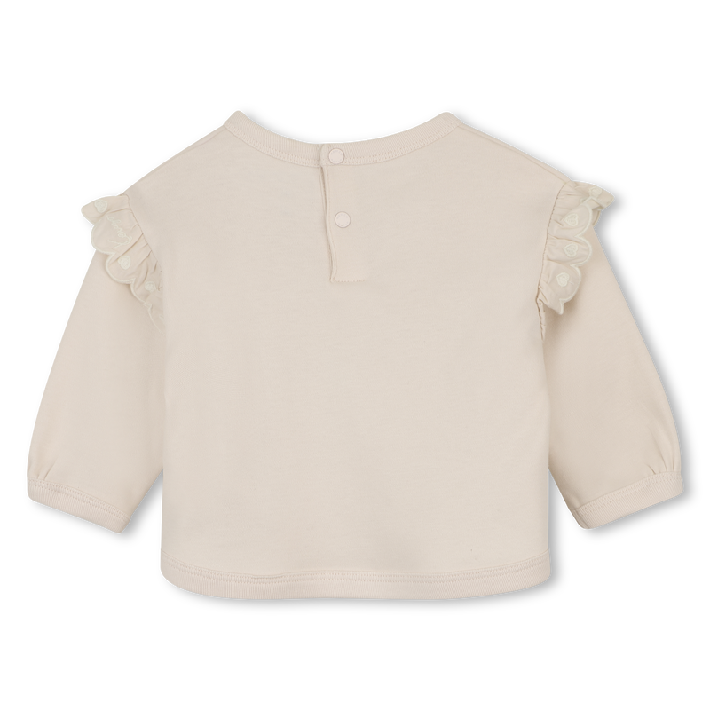 Set van sweatshirt, broek en knuffel KENZO KIDS 
                        MEISJE