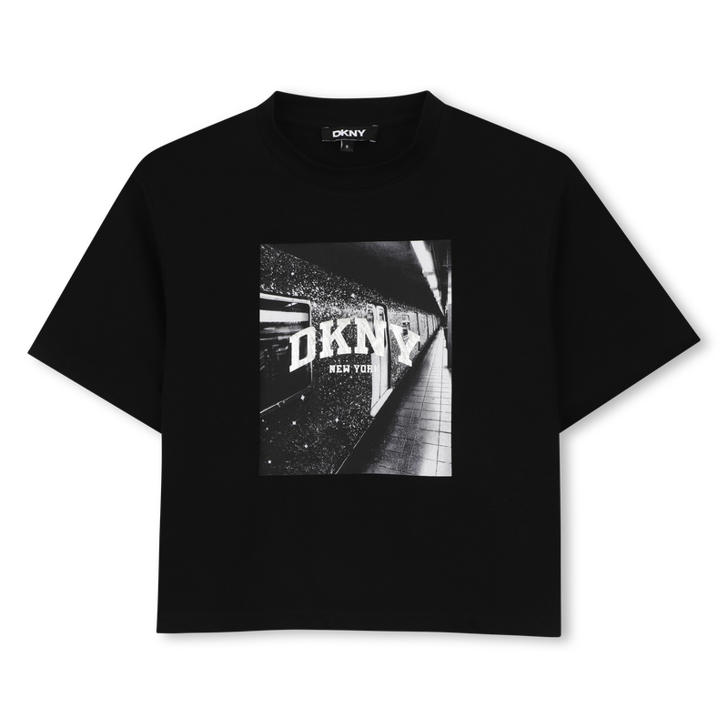 T-shirt met korte mouwen DKNY 
                        GIRL