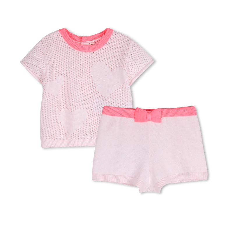 SET T-SHIRT EN KORTE BROEK BILLIEBLUSH 
                        GIRL