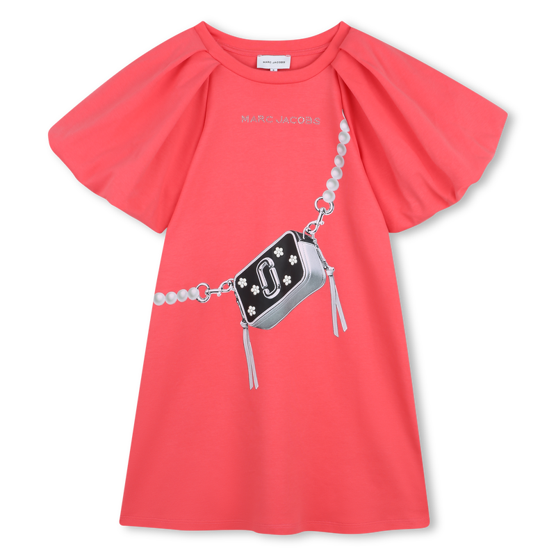 Korte mouwen jurk MARC JACOBS 
                        MEISJE