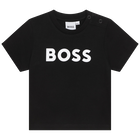 T-shirt met korte mouwen, ZWART, hi-res