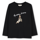 T-shirt met lange mouwen MICHAEL KORS 
                    GIRL