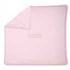 Katoenen deken BOSS 
                    UNISEX