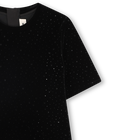 Fluwelen T-shirt jurk ZADIG VOLTAIRE 
                    GIRL