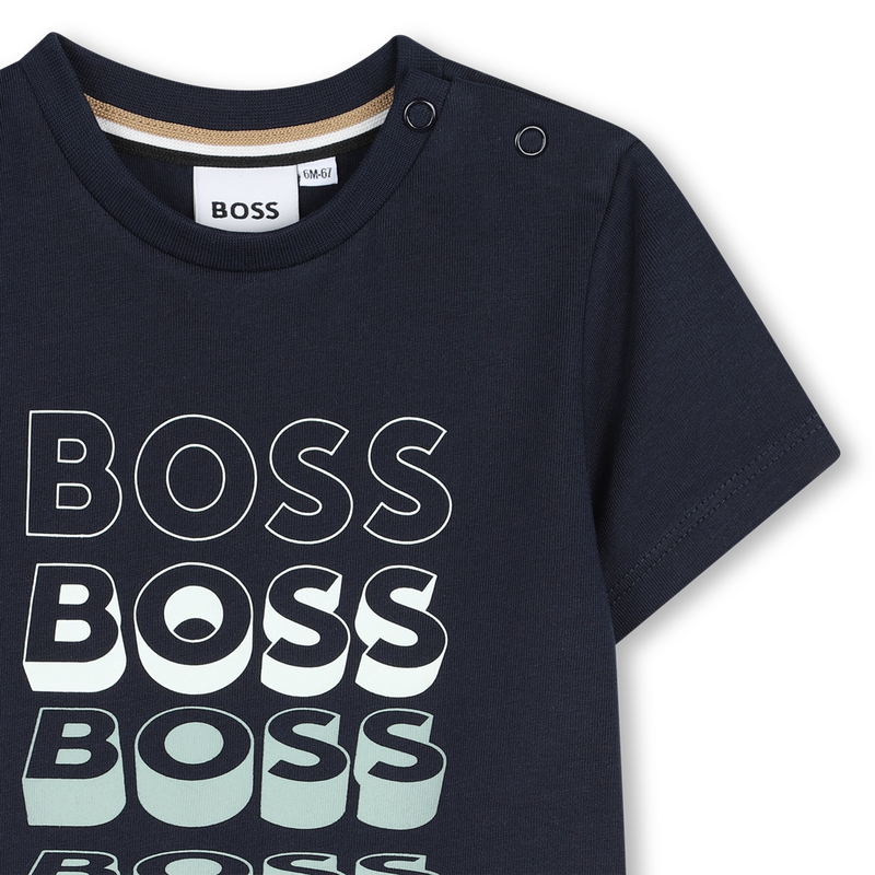 T-shirt met korte mouwen BOSS 
                        BOY