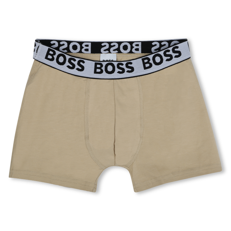 Set van 3 katoenen boxershorts BOSS 
                        BOY