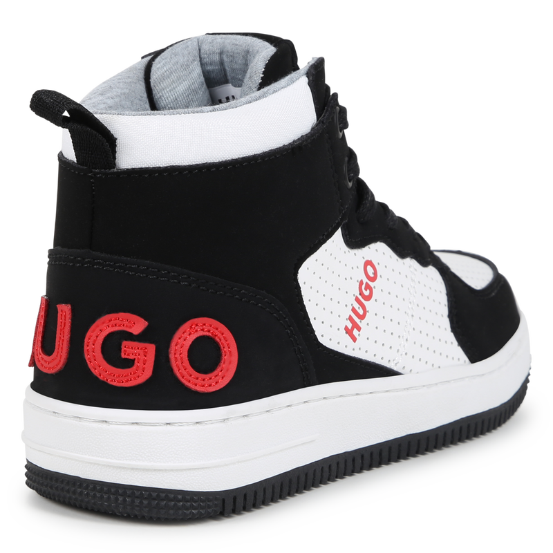 Hoge sneakers met veters HUGO 
                        BOY