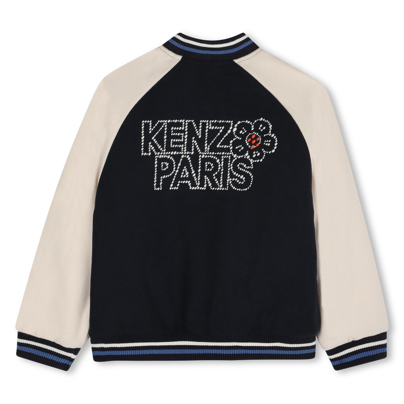 Bomberjack met drukknoopsluiting KENZO KIDS 
                        GIRL