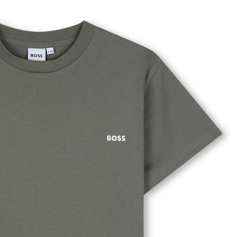 T-SHIRT MET KORTE MOUWEN BOSS 
                        BOY