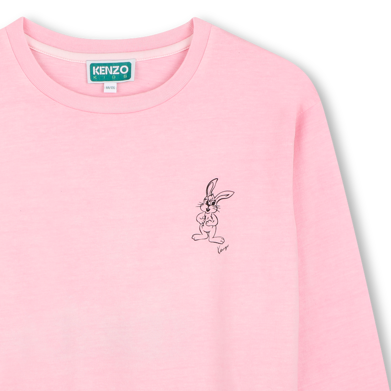 T-shirt met lange mouwen KENZO KIDS 
                        GIRL