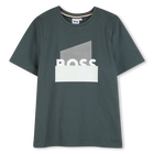 T-shirt met korte mouwen BOSS 
                    BOY