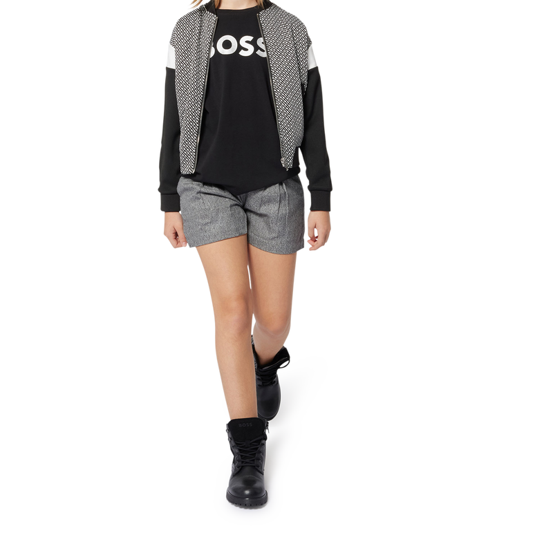 T-shirt met korte mouwen BOSS 
                        GIRL