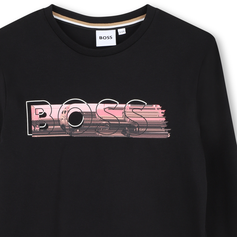 T-shirt met lange mouwen BOSS 
                        BOY