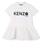 Fleece jurk KENZO KIDS 
                    GIRL