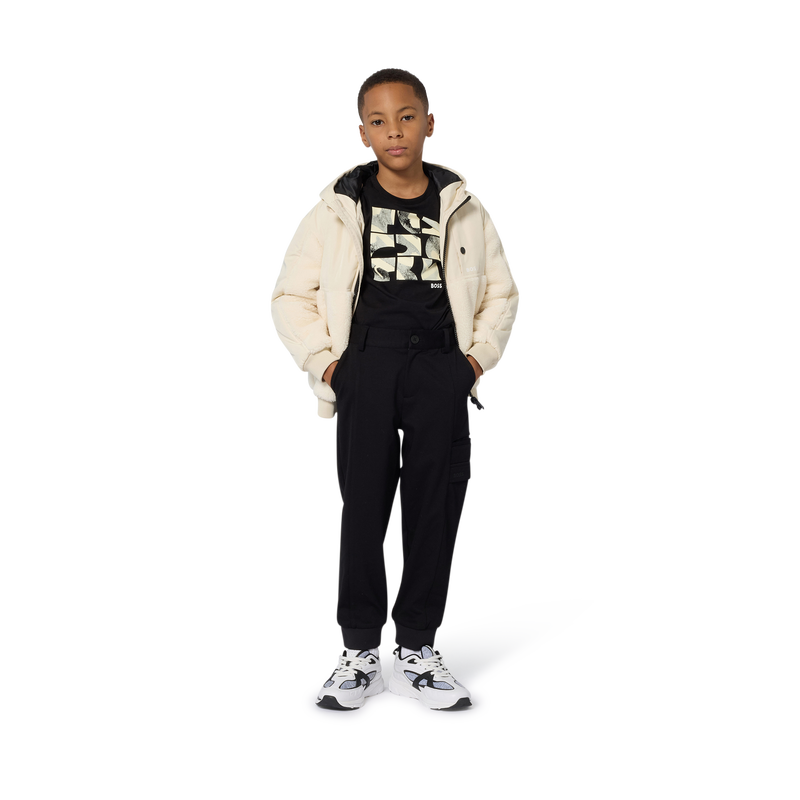 Jas met capuchon BOSS 
                        BOY