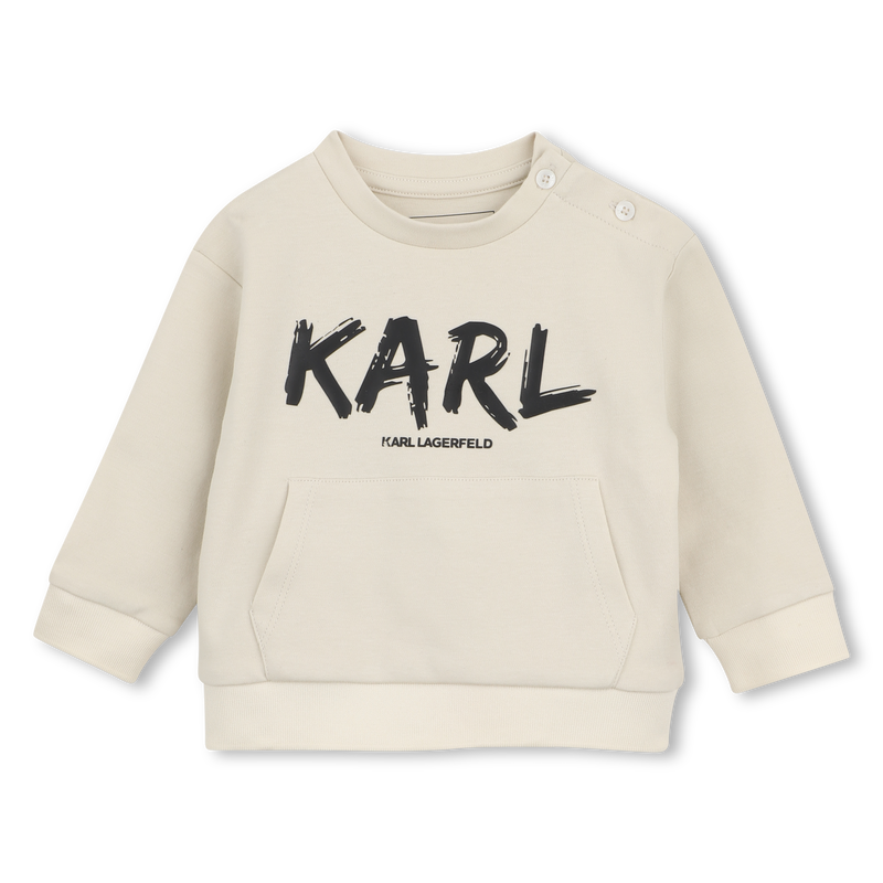 Sweat- en broekset KARL LAGERFELD KIDS 
                        JONGEN
