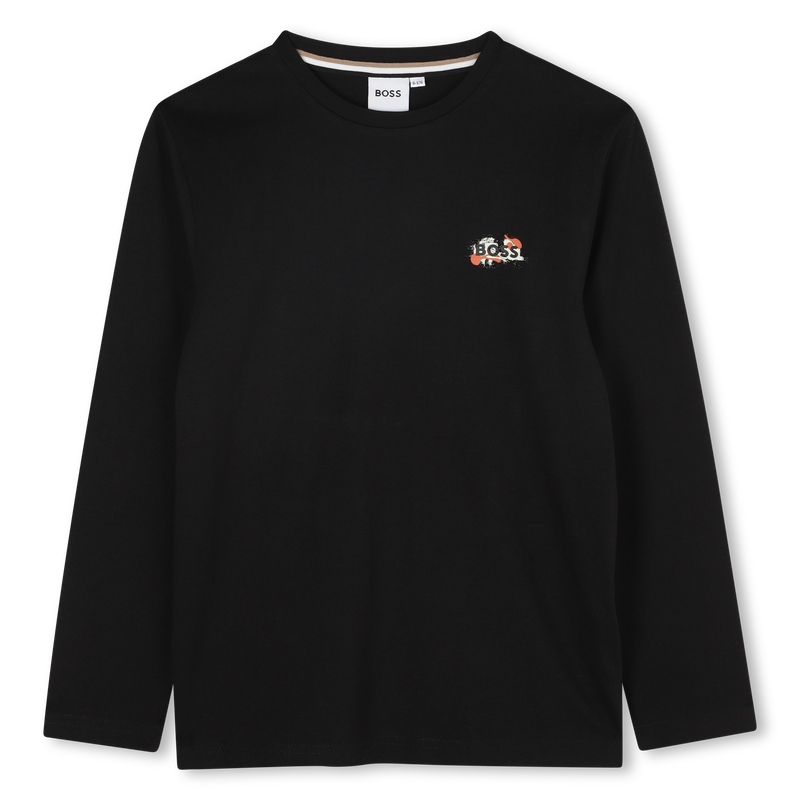 T-shirt met lange mouwen BOSS 
                        BOY