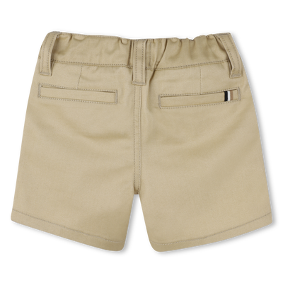 Effen katoenen short BOSS BOY