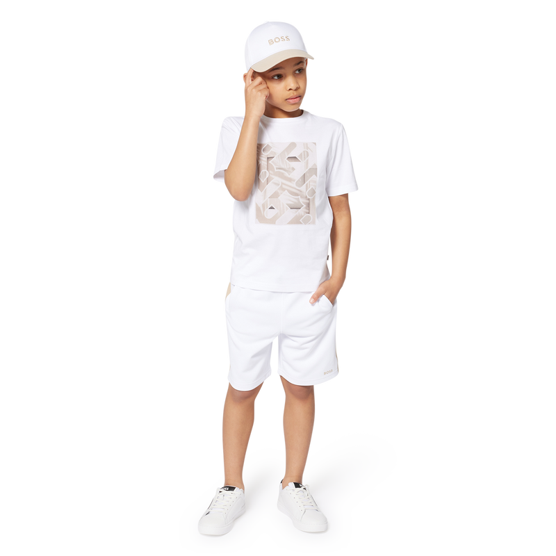 Lederen sneakers met veters