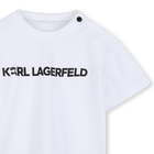 Set t-shirt en zwemshorts KARL LAGERFELD KIDS 
                    BOY