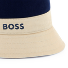 Omkeerbare katoenen bob BOSS 
                    BOY